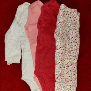 Carters onsie set with pants